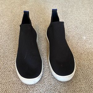 Rothy's Shoes | Rothy’s Black High Top Slip-on Sneaker